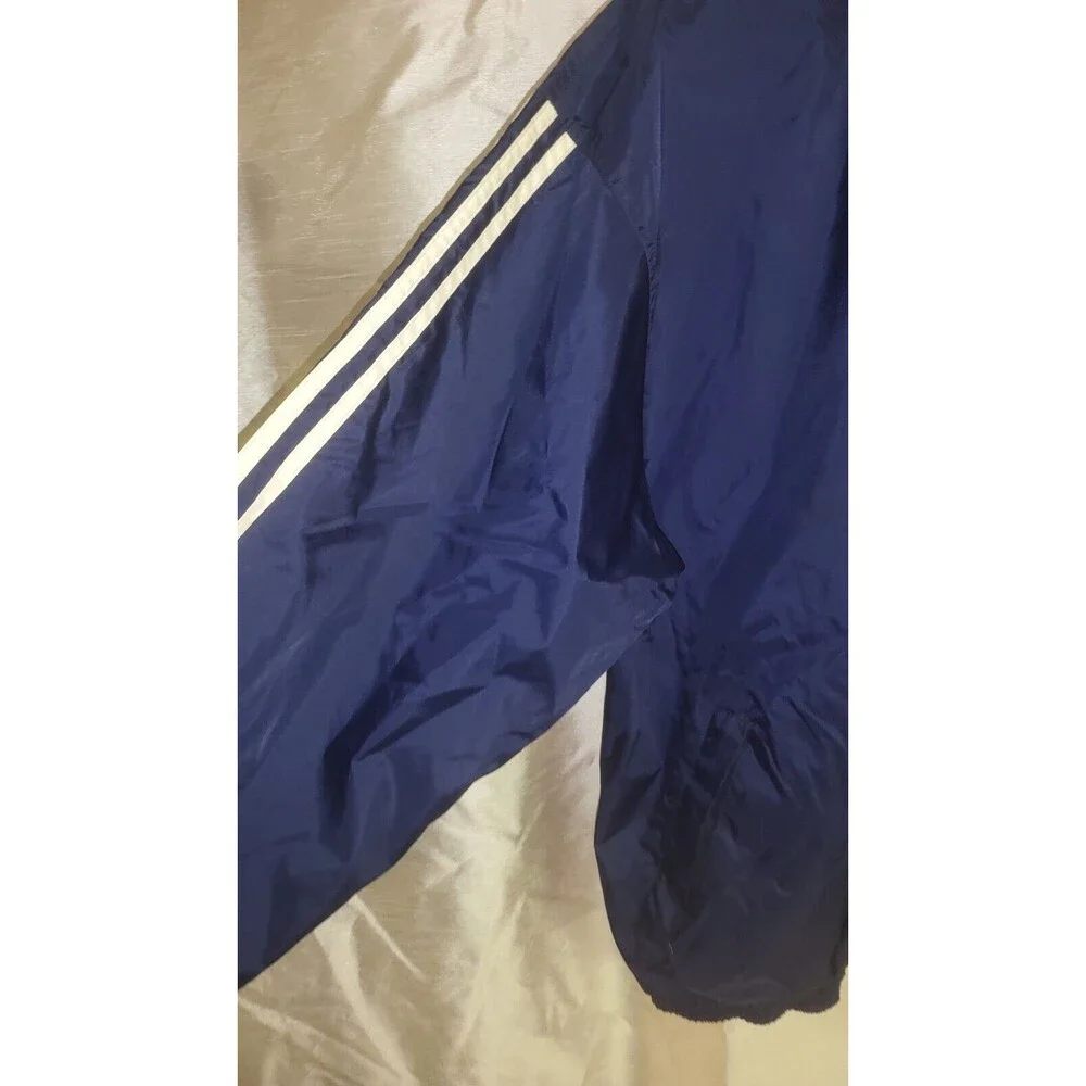 Adidas Wind Breaker Style Mens Jacket Notre Dame Logo Sz Lg
